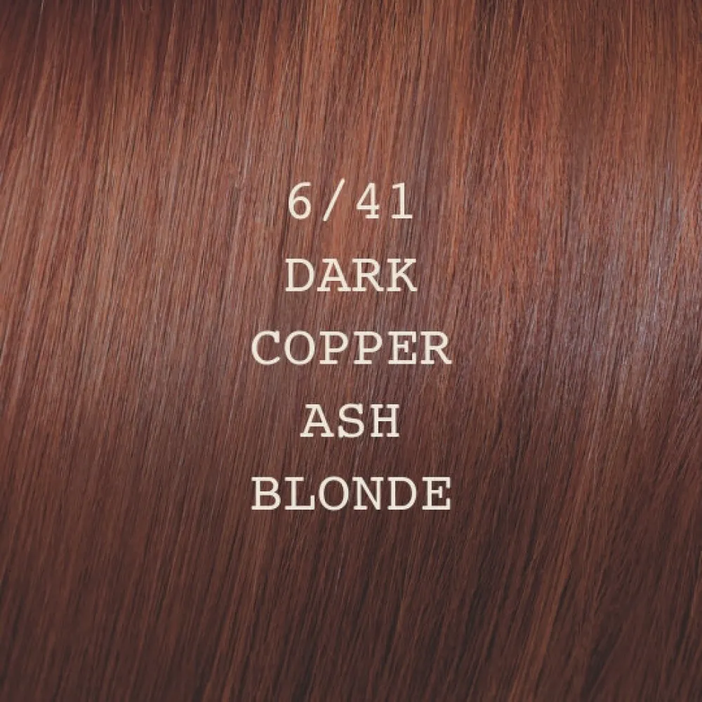 ELGON Moda&Styling Hair Colour - Crème colorante pour cheveux, 6/41 - DARK COPPER ASH BLONDE / blond foncé cuivre cendré