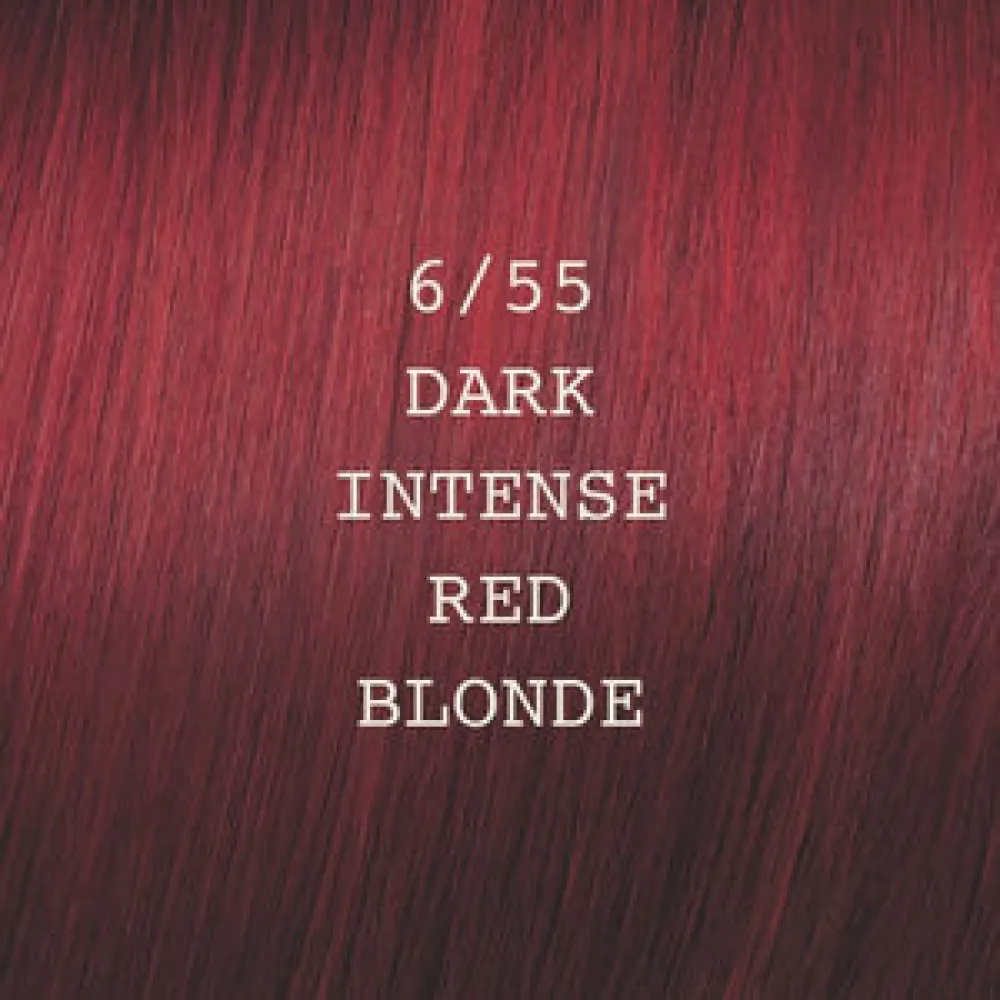 ELGON Moda&Styling Hair Colour - Coloration crème pour cheveux, 6/55 - blond rouge foncé intense
