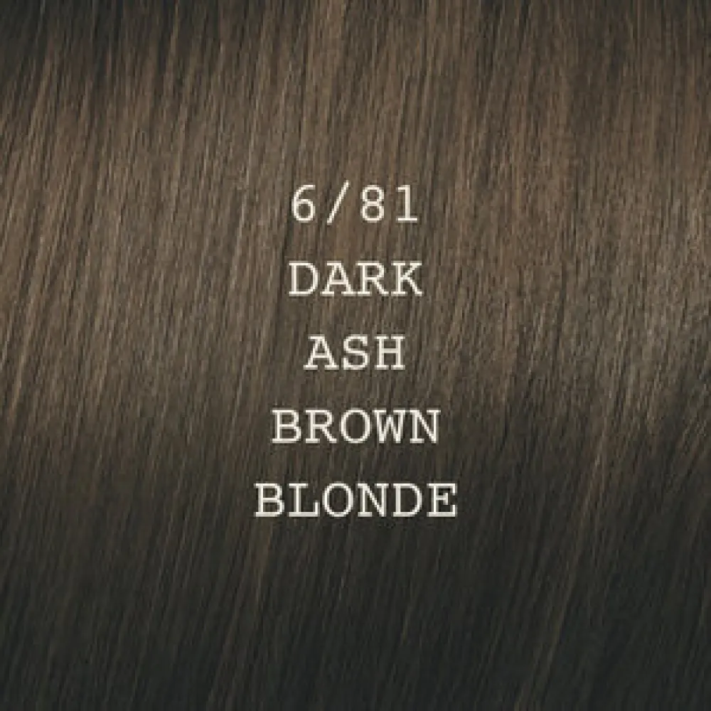 ELGON Moda&Styling Hair Colour - Crème colorante pour cheveux, 6/81 - brun cendré foncé / blond