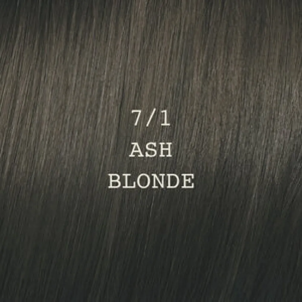 ELGON Moda&Styling Hair Colour – Coloration crème 7/1 — Blond cendré (Ash Blonde)