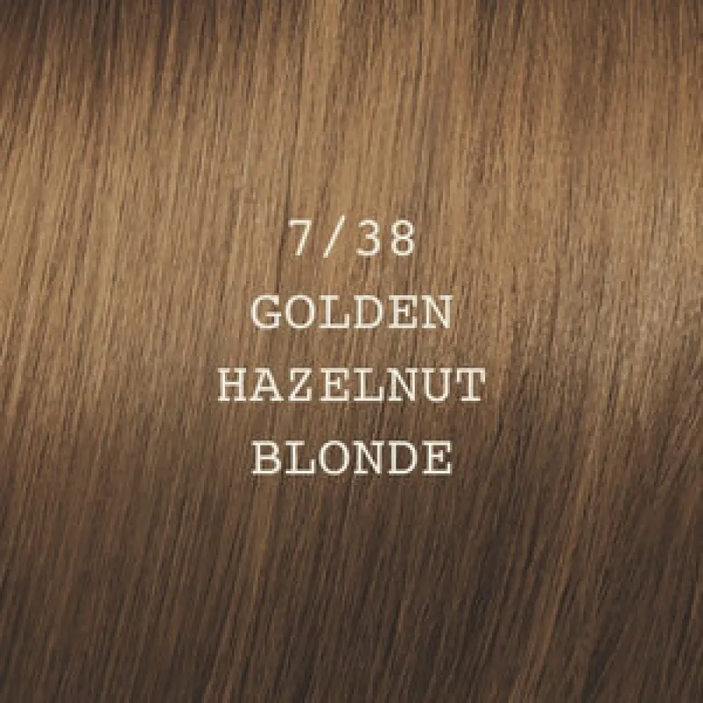 ELGON Moda&Styling Hair Colour - Crème colorante pour cheveux, 7/38 - Blond noisette doré
