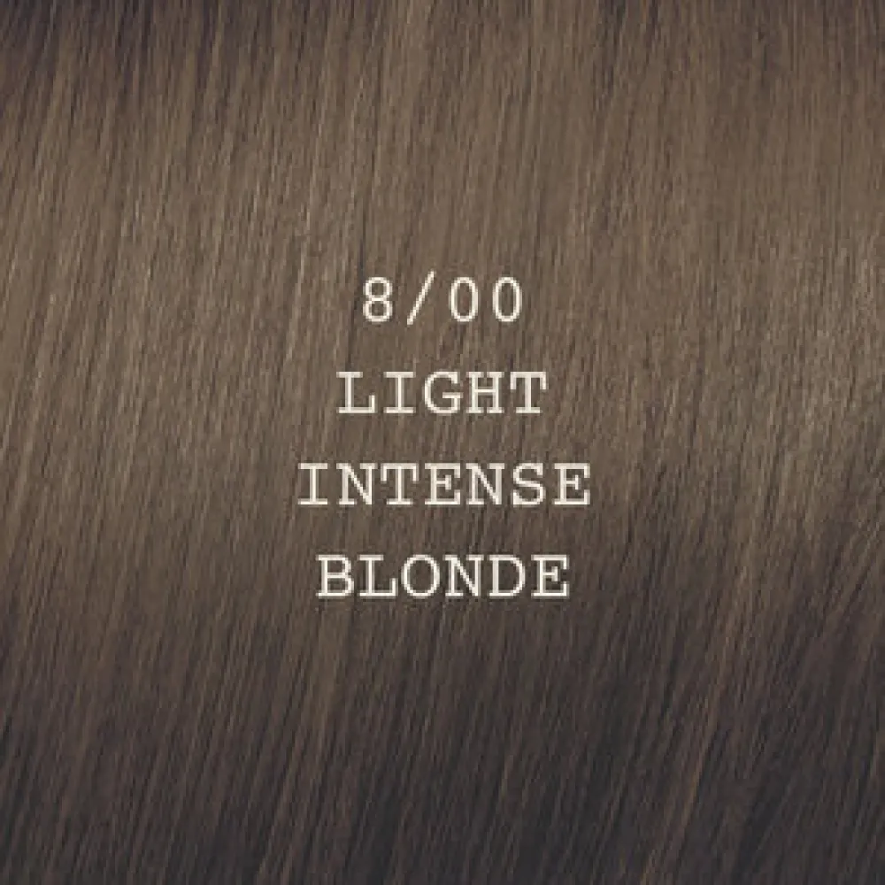 ELGON Moda&Styling Hair Colour - Crème colorante pour cheveux, 8/00 - Blond clair intense naturel