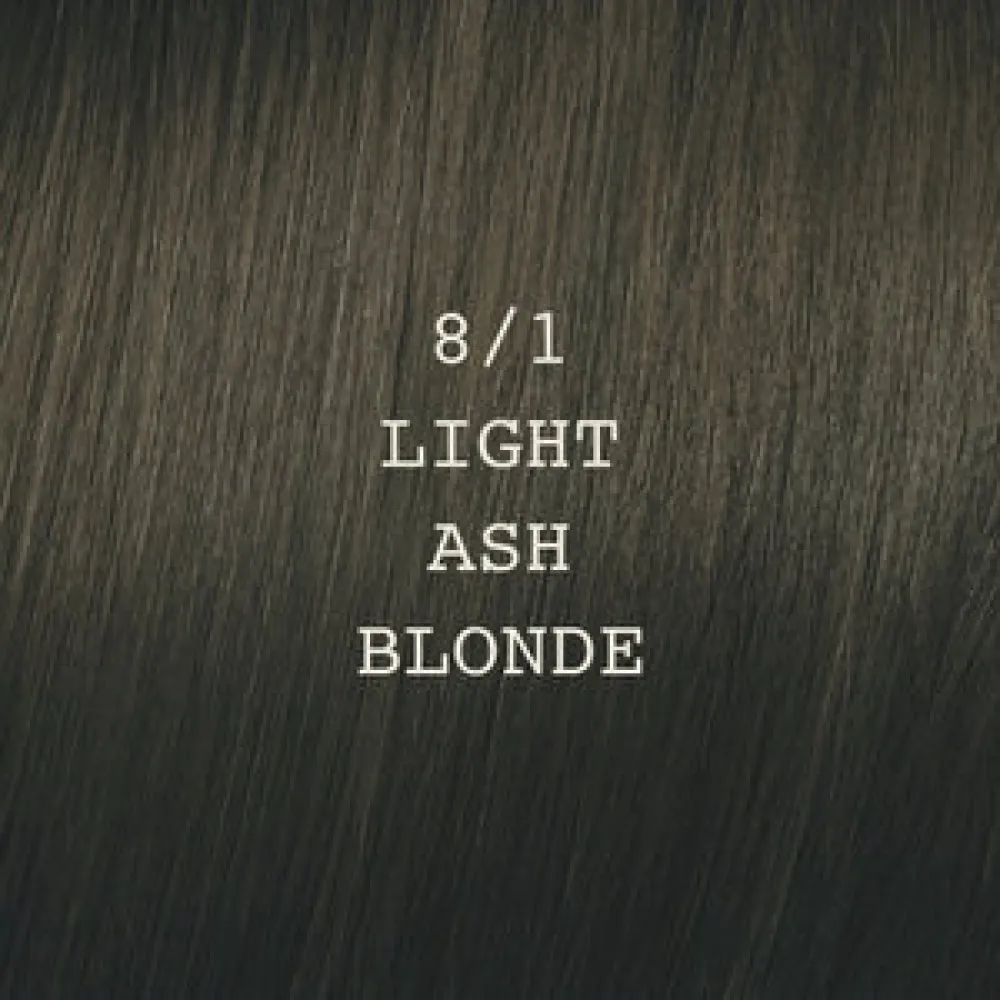 ELGON Moda&Styling Hair Colour - Coloration crème pour cheveux, 8/1 - Blond clair cendré (LIGHT ASH BLONDE)