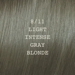 ELGON Moda&Styling Hair Colour - Coloration crème pour cheveux, 8/11 - Blond cendré clair intense (Light Intense Gray Blonde)