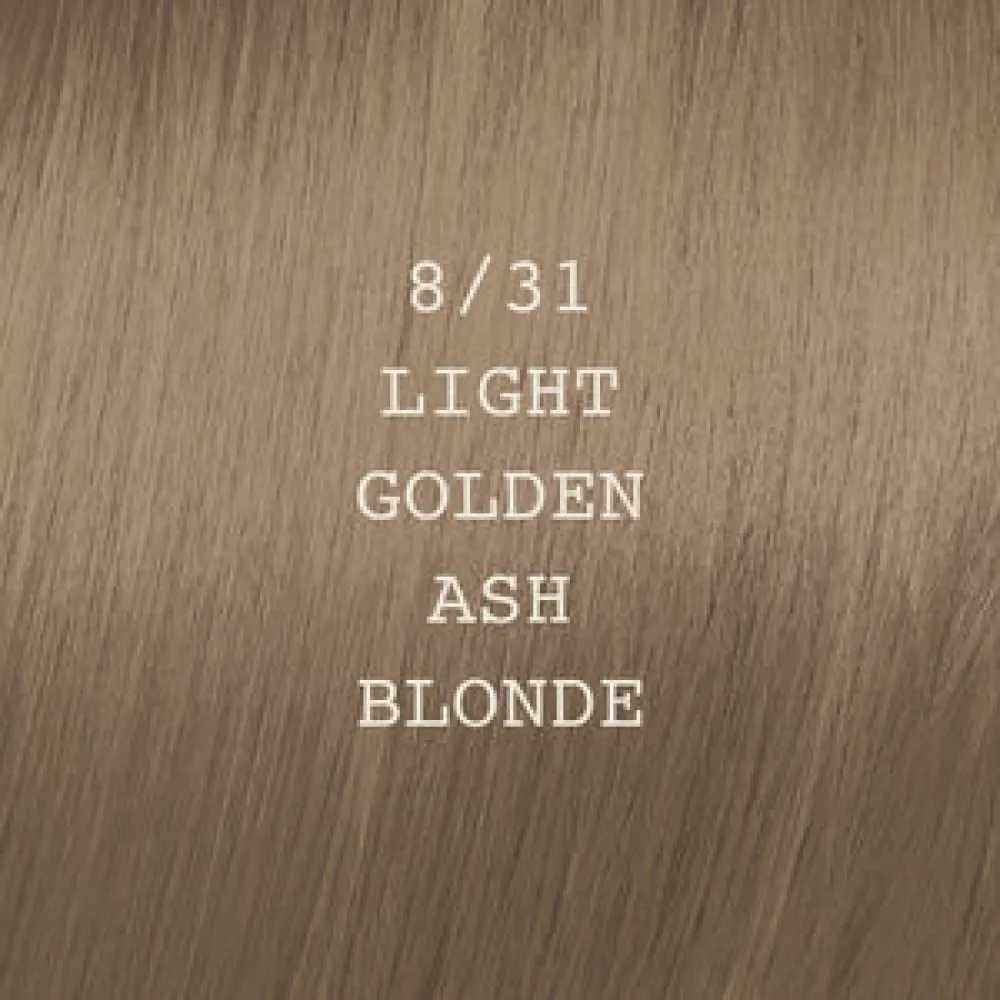 ELGON Moda&Styling Hair Colour - Crème colorante pour cheveux, 8/31 - Blond clair cendré doré