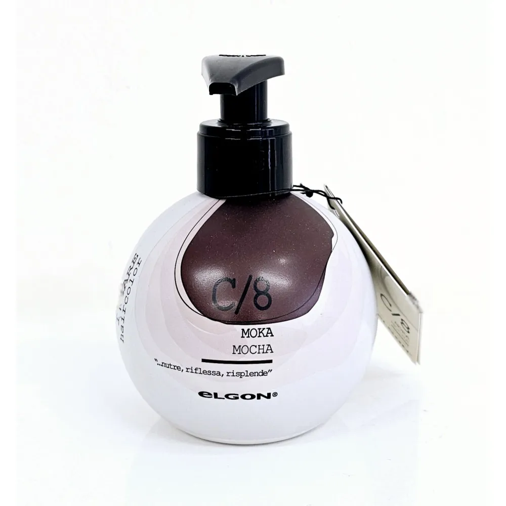 ELGON I CARE haircolor - Crème colorante conditionnante à rincer, C/8 MOCHA