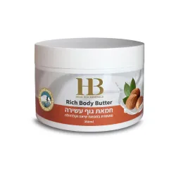 H&B Beurre corporel riche – Beurre de karité et calendule, 350 ml