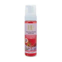 HEALTH&BEAUTY Mousse nettoyante et relaxante pour le visage, extrait de grenade & aloe vera, 225 ml