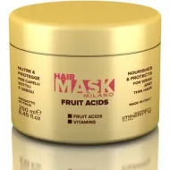 IMPERITY Milano Fantasy Fruit Mask - Masque capillaire pour cheveux secs et colorés, 250 ml