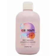 Inebrya Ice Cream Dry-T Shampoo - Shampooing nourrissant pour cheveux secs, frisottés et traités chimiquement, 300 ml