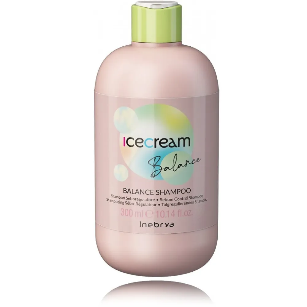 Inebrya Ice Cream Balance Shampoo - Shampoing pour cheveux gras