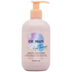Inebrya Ice Cream Age Therapy Hair Lift Conditioner - Après-shampoing régénérant, hydratant et nourrissant, 300 ml