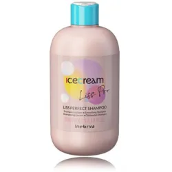 Inebrya Ice Cream Liss Perfect Shampoo – Shampoing lissant pour cheveux, 300 ml