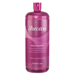Inebrya Shecare REPAIR Shampoo - Shampoing réparateur, 1000 ml