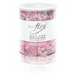 ItalWax Flex Rose Wax - Cire douce à l'huile de rose, 800 ml