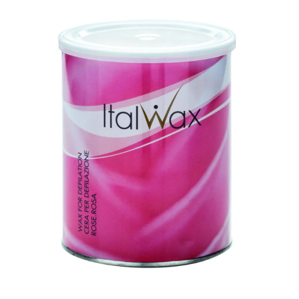 ItalWax Cire douce Rose, 800 ml