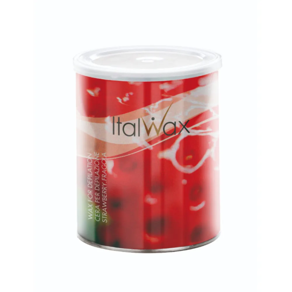 ItalWax Cire douce à la fraise, 800 ml
