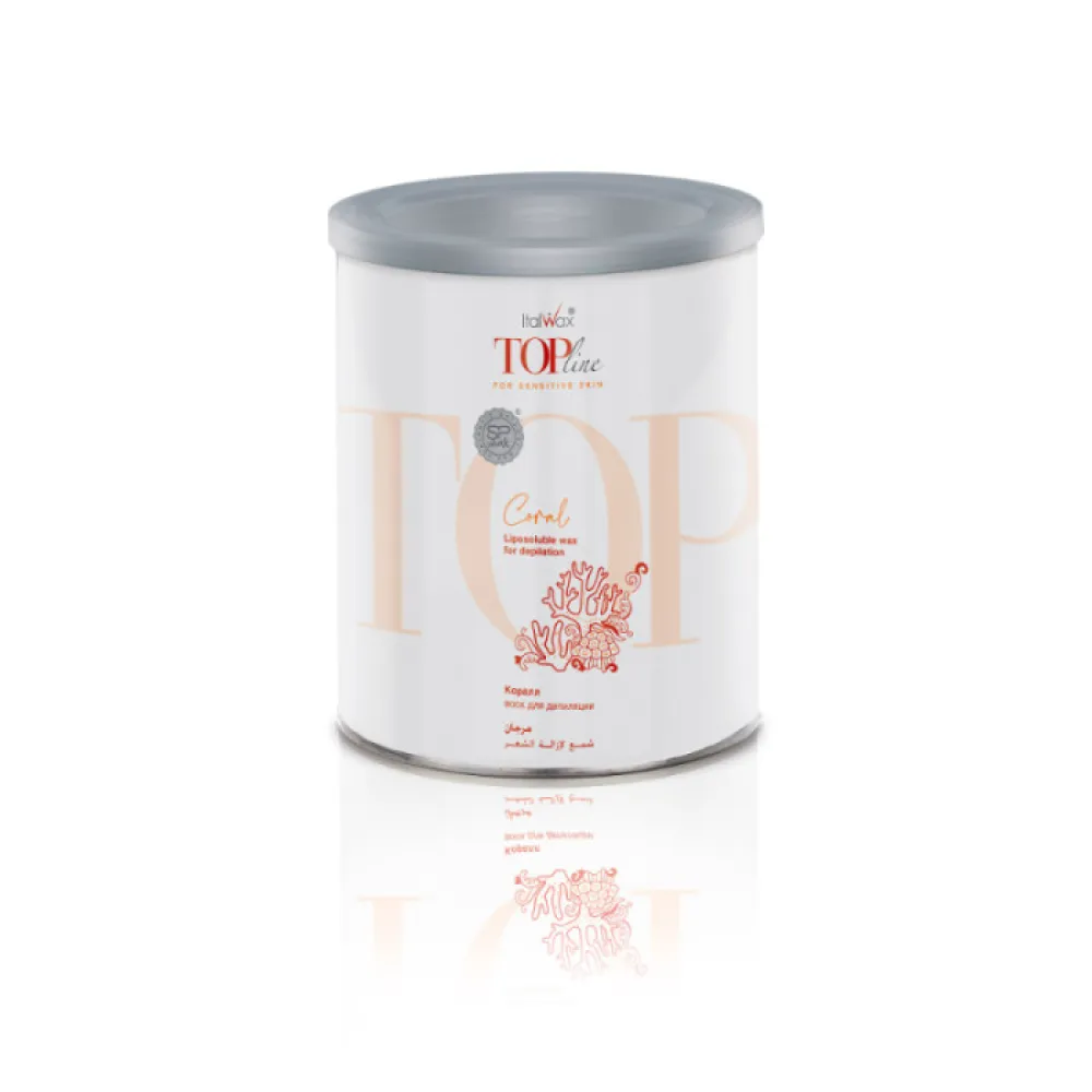 ItalWax Top Line Coral Wax - Cire douce Corail, 800 ml