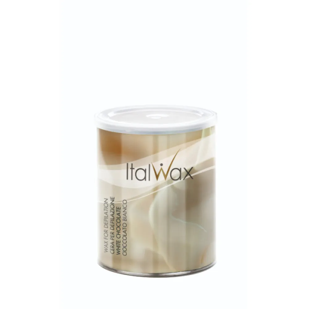 ItalWax White Chocolate - cire molle chocolat blanc, 800 ml