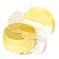 Lanbena Retinol Hydra-gel Eye Patches — patchs hydrogel pour les yeux au rétinol et au collagène