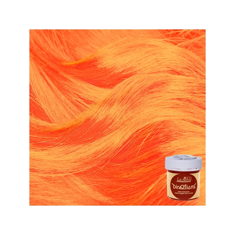 La Riche Directions — Coloration tonale pour cheveux Orange fluorescent