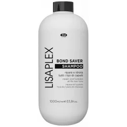 Lisap Lisaplex Bond Saver Shampoo - Shampoing régénérant et hydratant pour tous types de cheveux, 1000 ml