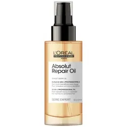L'Oréal Professionnel Serie Expert Absolut Repair Oil – Huile multifonction pour réparer les cheveux abîmés, 90 ml