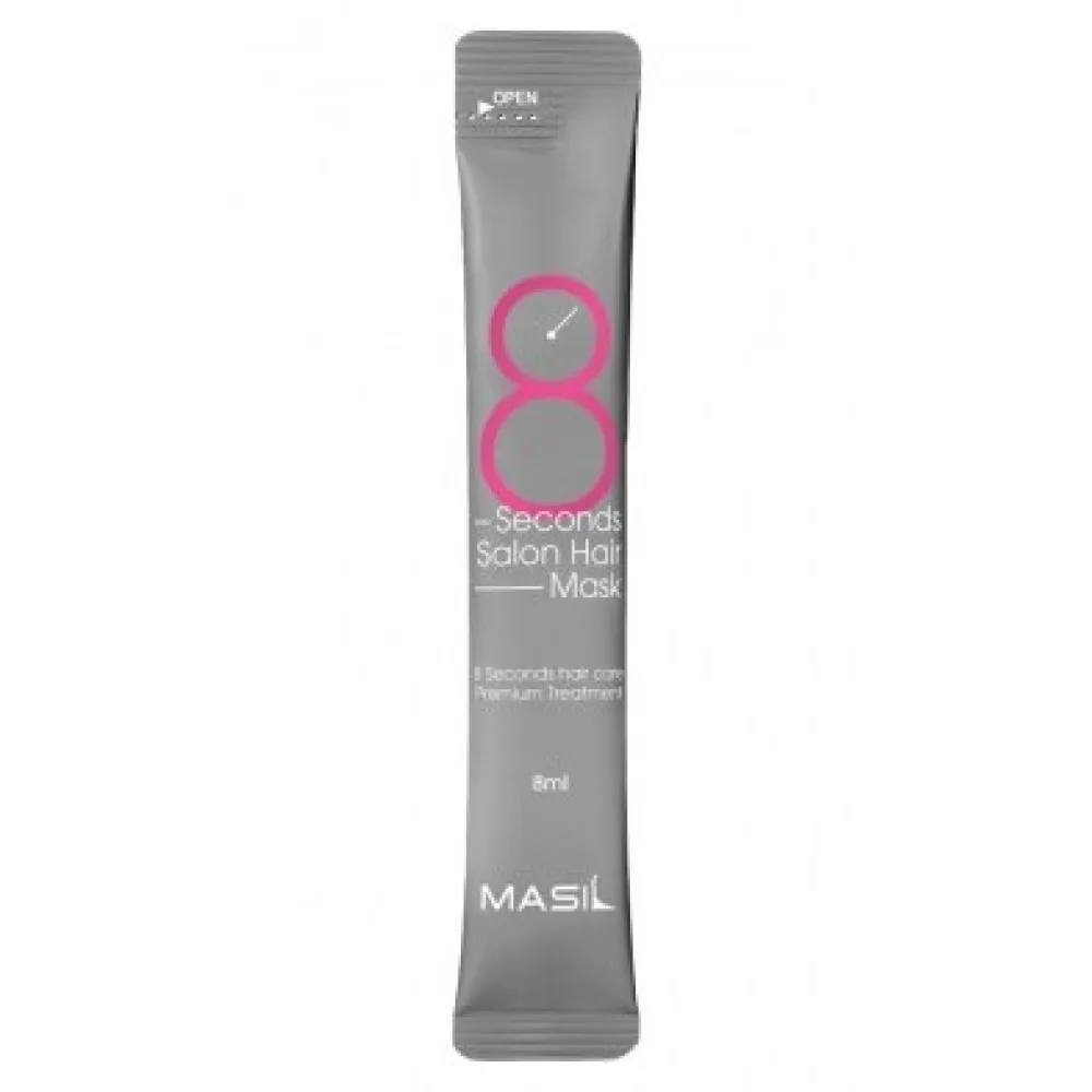 MASIL 8 Seconds Salon Hair Mask - Masque capillaire à effet réparateur et régénérant instantané, 8 ml