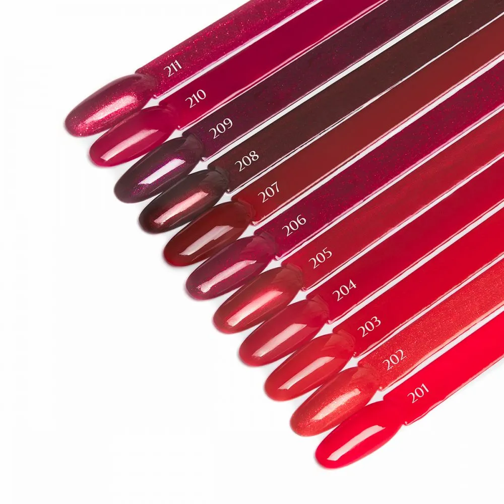 OCHO NAILS RED 201 - Vernis gel pour ongles, 5 ml