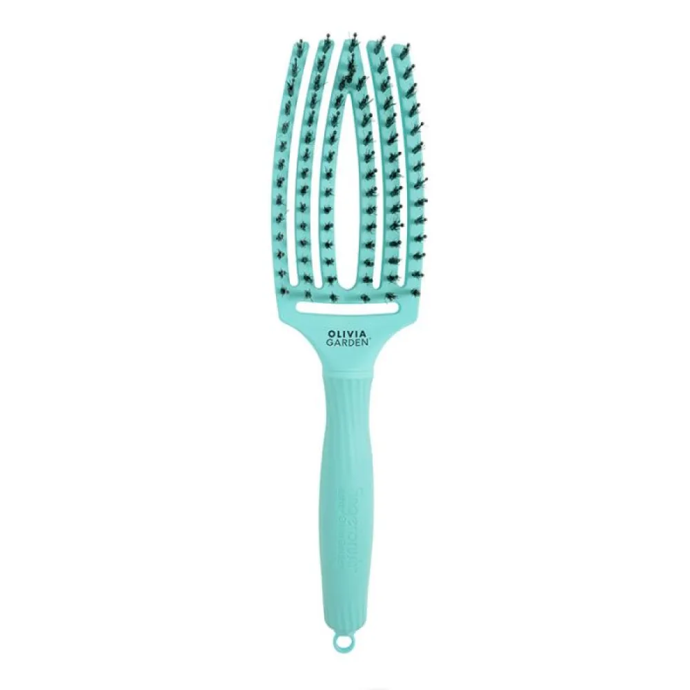 Olivia Garden Fingerbrush TROPICAL MINT Combo Medium — brosse à cheveux