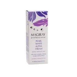 MAGIRAY PEARL WHITE ALPHA CREAM – Crème de nuit aux AHA pour peau mature et pigmentée