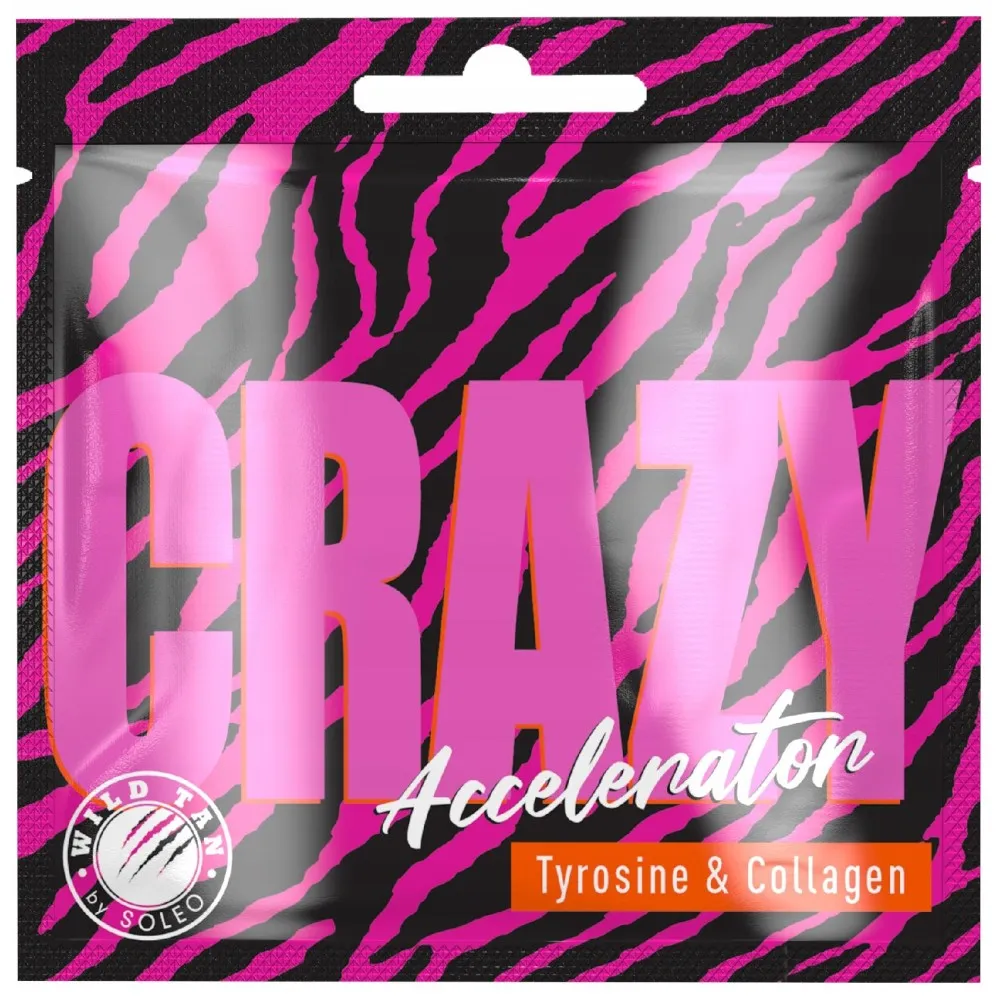 SOLEO CRAZY Accelerator - Crème pour solarium sans bronzers, 15 ml