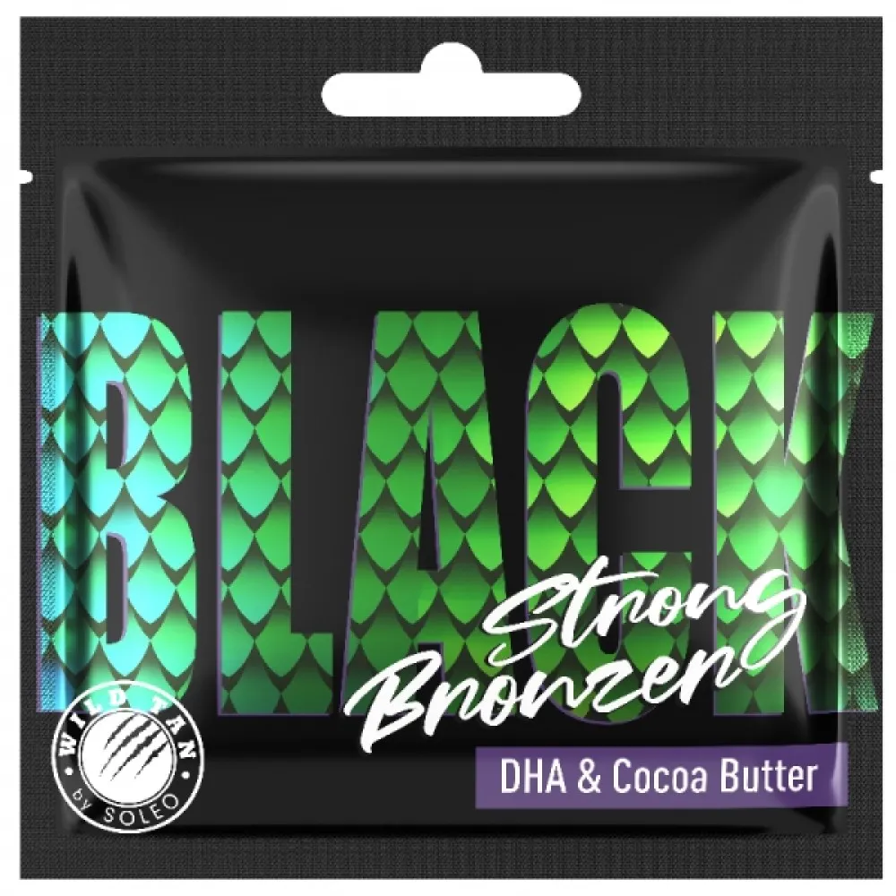 SOLEO BLACK Strong Bronzer - Crème de bronzage pour solarium avec bronzers, 15 ml