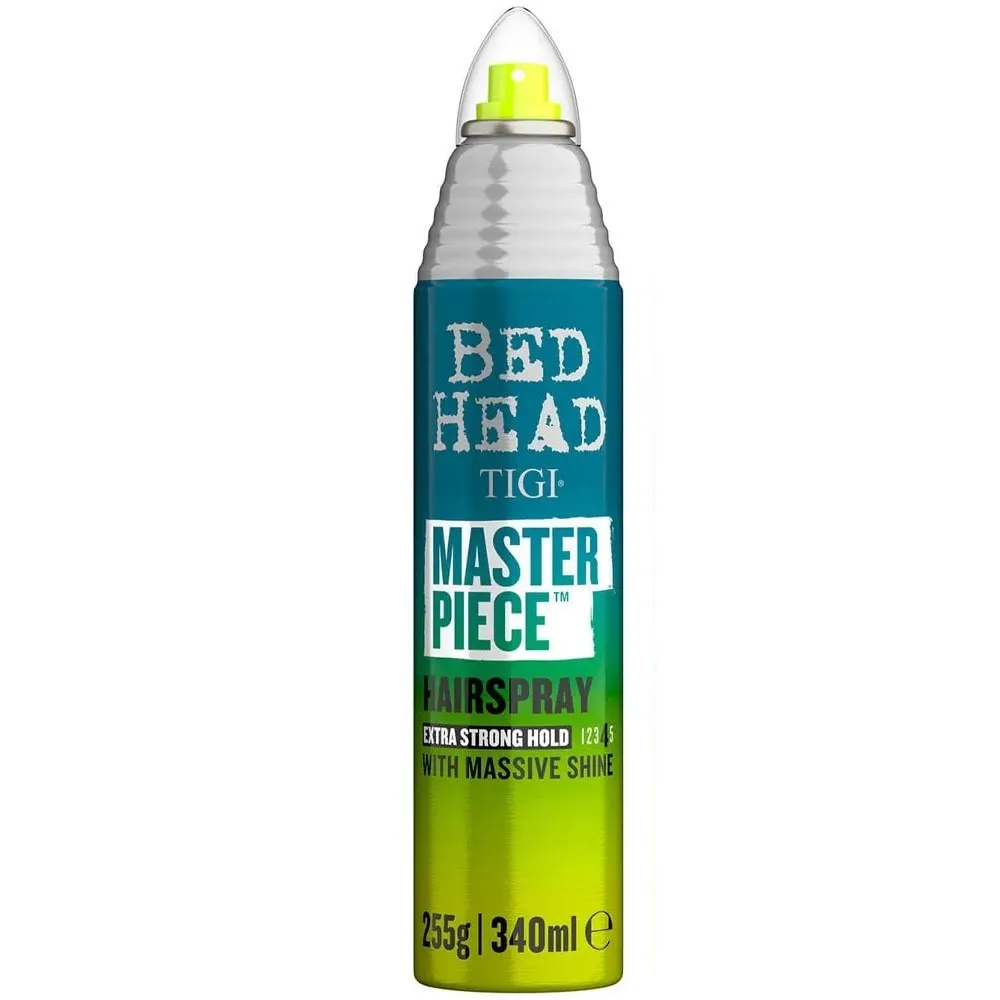 TIGI Bed Head Masterpiece Hairspray – Laque coiffante effet brillance, 340 ml