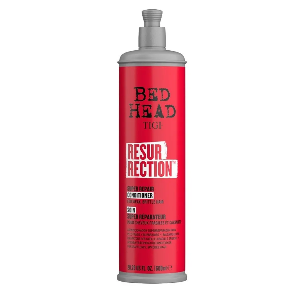 TIGI Bed Head Resurrection Repair Conditioner - Après-shampoing pour cheveux faibles et cassants, 600 ml