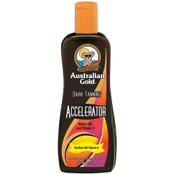 Australian Gold Dark Tanning ACCELERATOR - Crème pour solarium sans bronzants, 250 ml
