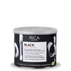 RICA BLACK Cire dure brésilienne noire, 400 ml