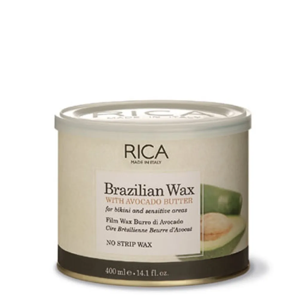 RICA Brazilian Avocado Wax — cire brésilienne solide à l’avocat, 400 ml