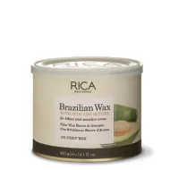 RICA Brazilian Avocado Wax — cire brésilienne solide à l’avocat, 400 ml