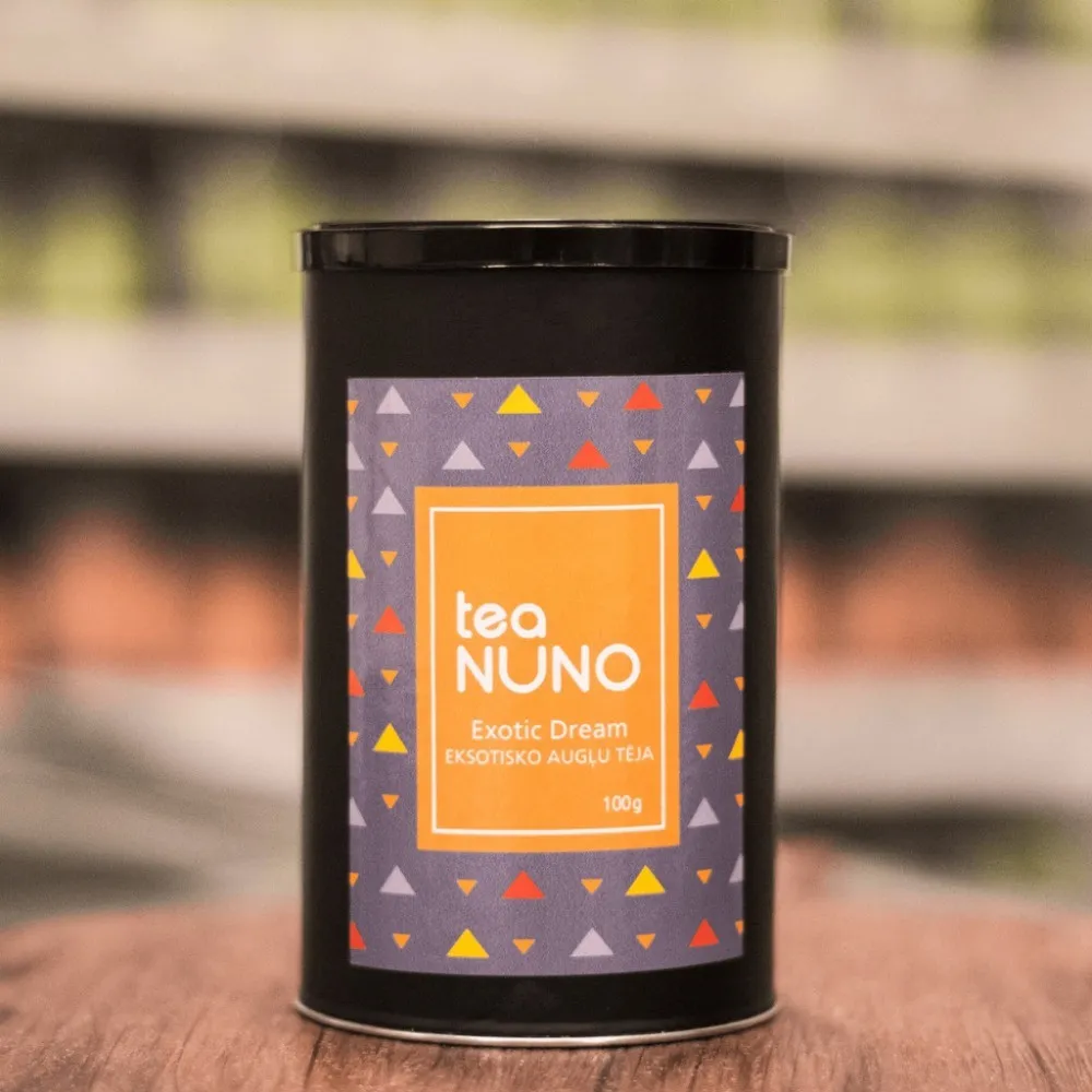 EXOTIC DREAM thé aux fruits avec morceaux de fruits, 100 g