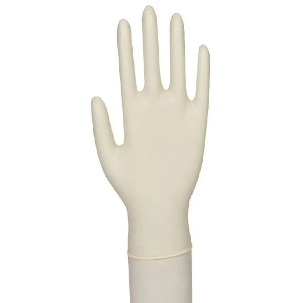 Gants jetables en latex, non poudrés, 100 pièces, taille M
