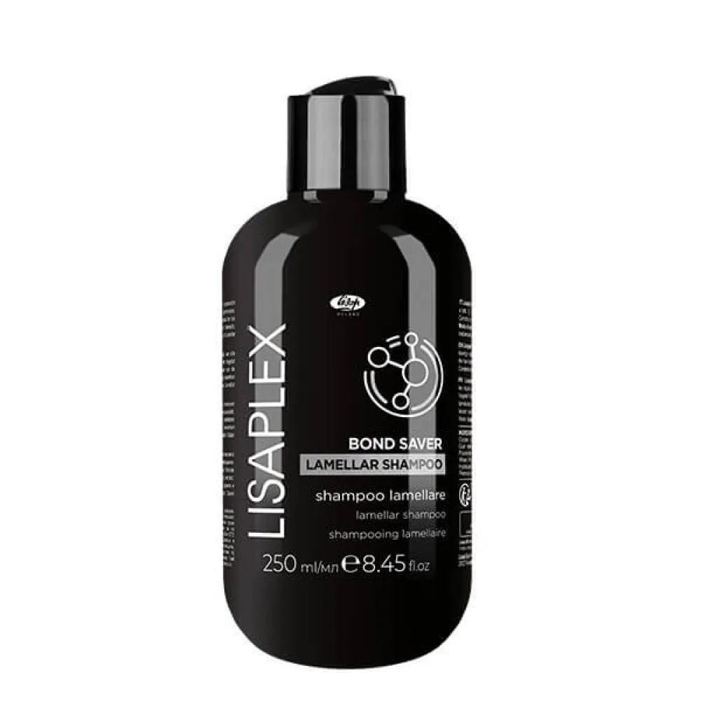 Lisap Lisaplex Lamellar Shampoo - Shampoing lamellaire régénérant, 250 ml