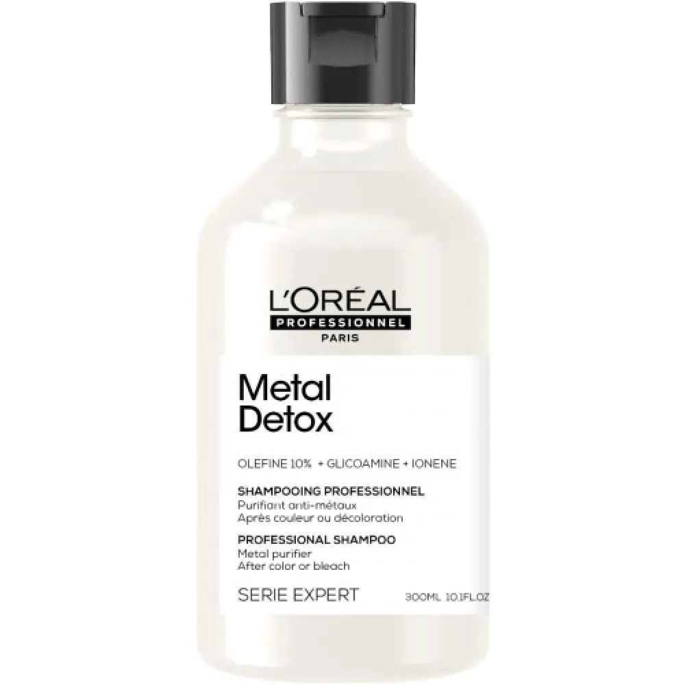 L'Oréal Professionnel Série Expert Metal Detox Shampoo — Système professionnel crème éliminant les dépôts de métaux, 300 ml