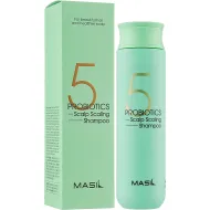 MASIL 5 Probiotics Scalp Scaling Shampoo — Shampooing purifiant profond aux probiotiques, 300 ml