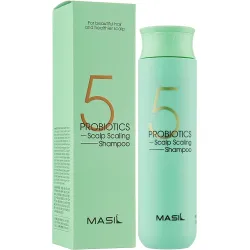 MASIL 5 Probiotics Scalp Scaling Shampoo — Shampooing purifiant profond aux probiotiques, 300 ml