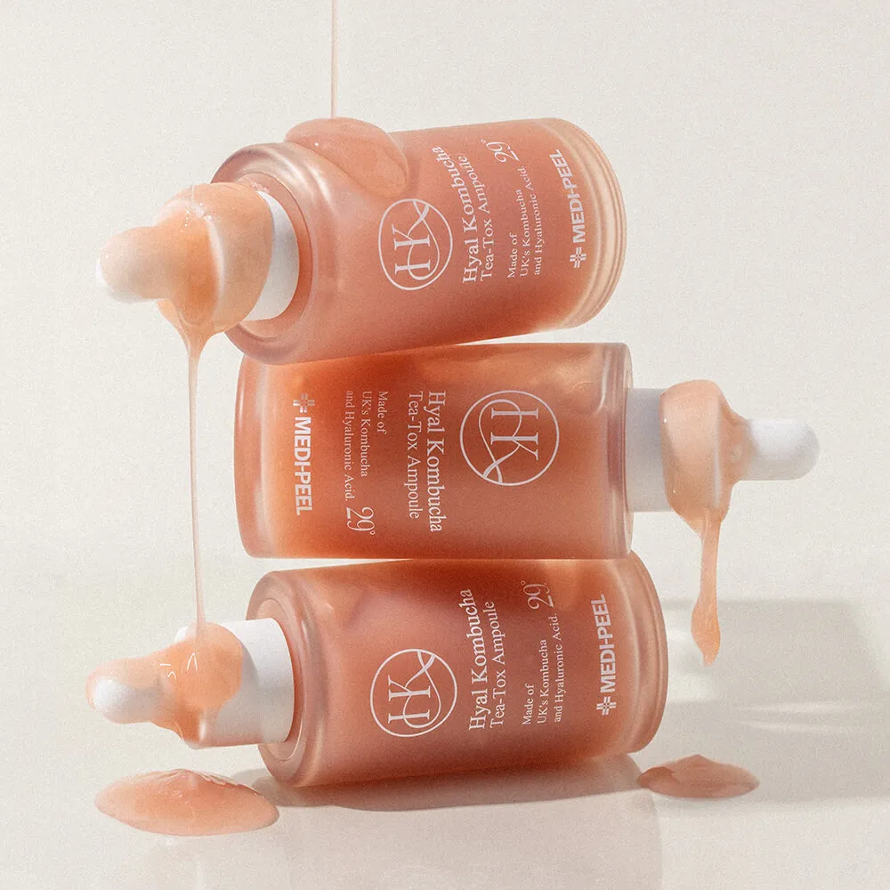 MEDI-PEEL Hyal Kombucha Tea-Tox Ampoule régénérante, 50 ml