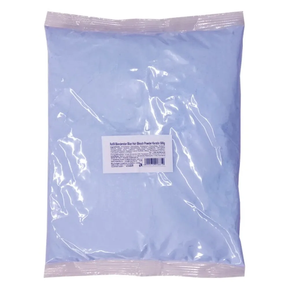 Imperity Blonderator – Poudre éclaircissante à la kératine, bleue, 500 g
