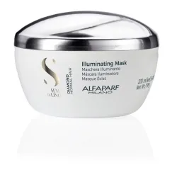 Alfaparf SDL Diamond ILLUMINATING MASK - Masque illuminant aux microcristaux de diamant, 200 ml