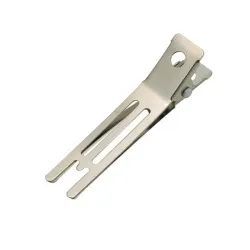 Lot de 20 clips triples en métal 4,5 cm