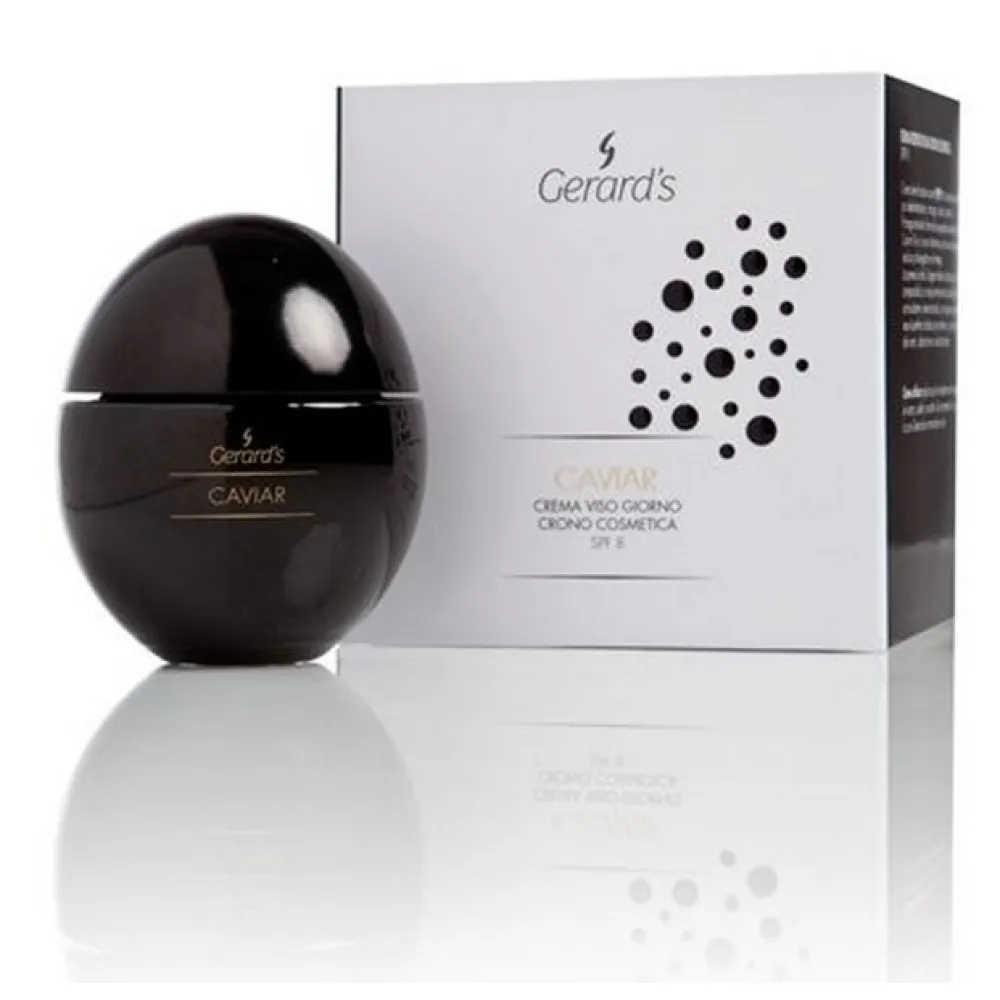 GERARD'S CAVIAR Crème de jour anti-âge au caviar noir, aux phospholipides et phosphoprotéines, SPF 8